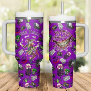 Unisex Joker Tumbler Graphic Tumbler for Movie Fans