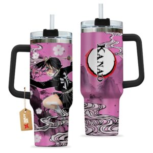Unisex Kanao Tsuyuri Kimestu no Yaiba Demon Slayer Anime Graphic Tumbler for Anime Fans