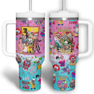Unisex Killer Klowns from Outer Space Tumbler Graphic Tumbler for Movie Fans