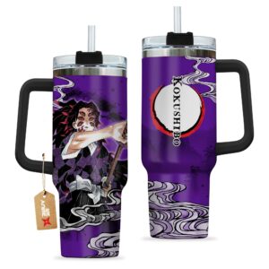 Unisex Kokushibo Kimestu no Yaiba Demon Slayer Anime Graphic Tumbler for Anime Fans