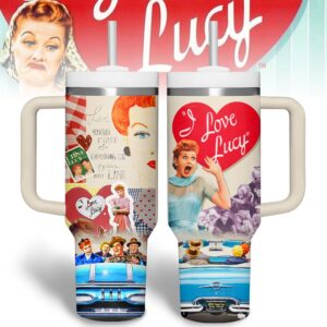 Unisex Love Lucy Tumbler Graphic Tumbler for Movie Fans