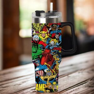 Unisex Marvel avengers Tumbler Graphic Tumbler for Movie Fans
