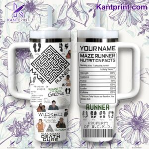 Unisex Maze Runner Tumbler Graphic Tumbler for Movie Fans