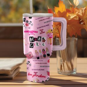 Unisex Mean Girls Tumbler Graphic Tumbler for Movie Fans