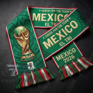 Mexico National Football Team Global Soccer Event 2026 Scarf