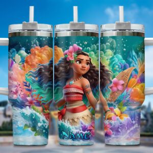 Unisex Moana Tumbler Graphic Tumbler for Movie Fans