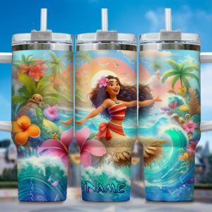 Unisex Moana Tumbler Graphic Tumbler for Movie Fans
