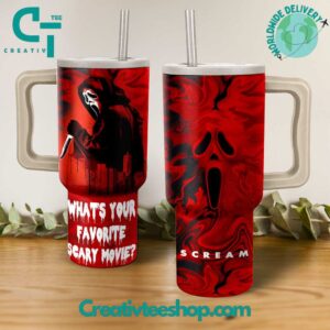Unisex Scary Tumbler Graphic Tumbler for Movie Fans