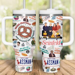 Unisex Seinfeld Tumbler Graphic Tumbler for Movie Fans