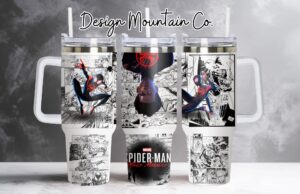 Spider Man Tumbler Graphic Tumbler for Movie Fans