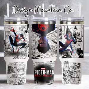Unisex Spider Man Tumbler Graphic Tumbler for Movie Fans