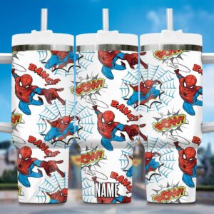 Unisex Spiderman Tumbler Graphic Tumbler for Movie Fans
