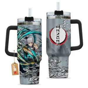 Unisex Tengen Uzui Kimestu no Yaiba Demon Slayer Anime Graphic Tumbler for Anime Fans
