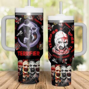 Unisex Terrifier Tumbler Graphic Tumbler for Movie Fans