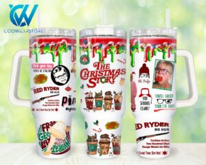 The Christmas Story Tumbler Graphic Tumbler for Movie Fans