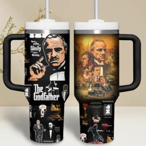 Unisex The Godfather Tumbler Graphic Tumbler for Movie Fans