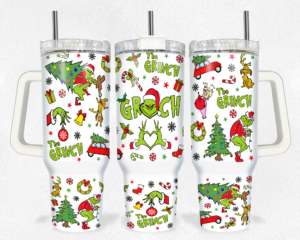The Grinch Tumbler Graphic Tumbler for Movie Fans