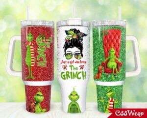 The Grinch Tumbler Graphic Tumbler for Movie Fans