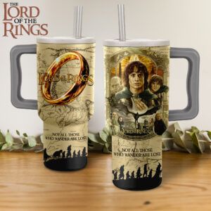 Unisex The Lord of The Rings Tumbler Graphic Tumbler for Movie Fans