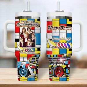 Unisex The Partridge Family Tumbler Graphic Tumbler for Movie Fans