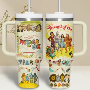 Unisex The Wizard of Oz Tumbler Graphic Tumbler for Movie Fans