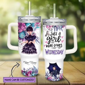 Unisex Wednesday Tumbler Graphic Tumbler for Movie Fans
