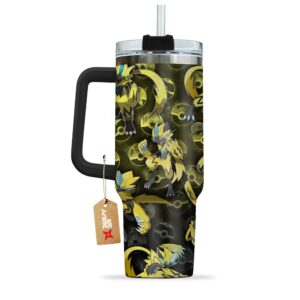 Unisex Zeraora Pokemon Anime Graphic Tumbler for Anime Fans