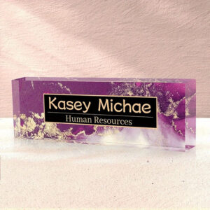 Personalized Cute School Teacher Desk Name Plate