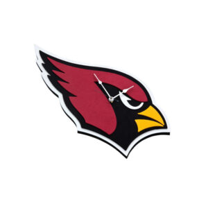 Arizona Cardinals Football Team Logo Home Decorative Wall Clock for Fans and Sports Room Decor