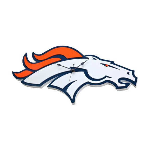 Unique Denver Broncos Football Team Logo Home Decorative Wall Clock for Fans and Sports Room Decor 2 Unique Denver Broncos Football Team Logo Home Decorative Wall Clock for Fans and Sports Room Decor