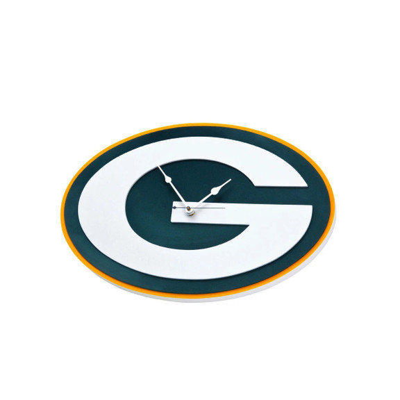 Unique Green Bay Packers Football Team Logo Home Decorative Wall Clock for Fans and Sports Room Decor 2 Unique Green Bay Packers Football Team Logo Home Decorative Wall Clock for Fans and Sports Room Decor
