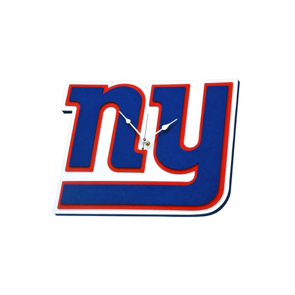 New York Giants Football Team Logo Home Decorative Wall Clock for Fans and Sports Room Decor 2 New York Giants Football Team Logo Home Decorative Wall Clock for Fans and Sports Room Decor