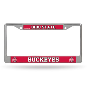 Ohio State Buckeyes Alternate Design License Plate Frame for College Sports Fans