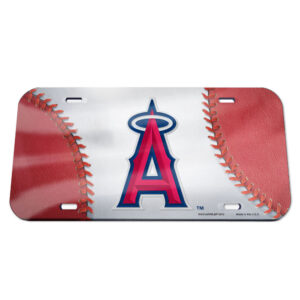 Los Angeles Angels Team Logo 2026 License Plate Frame for Baseball Fans