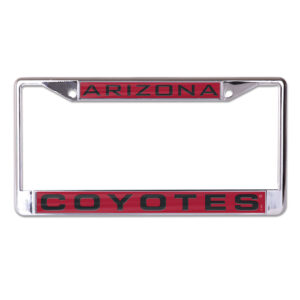 Arizona Coyotes Team 2026 License Plate Frame for Hockey Fans