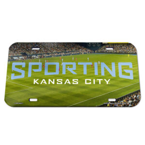 Sporting Kansas City Stadium 2026 License Plate Frame for Soccer Fans