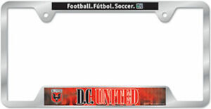 DC United Special Edition 2026 License Plate Frame Frame for Soccer Fans