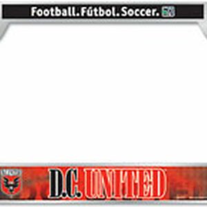 DC United Special Edition 2026 License Plate Frame Frame for Soccer Fans