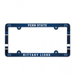 Penn State Nittany Lions Full Color 2026 License Plate Frame Frame for College Sports Fans