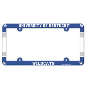 Kentucky Wildcats Full Color 2026 License Plate Frame Frame for College Sports Fans