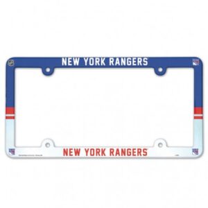 New York Rangers Full Color 2026 License Plate Frame Frame for Hockey Fans