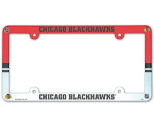 Chicago Blackhawks Team 2026 License Plate Frame for Hockey Fans