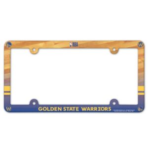 Golden State Warriors Full Color 2026 License Plate Frame Frame for Basketball Fans