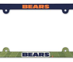 Chicago Bears Full Color 2026 License Plate Frame Frame for Football Fans