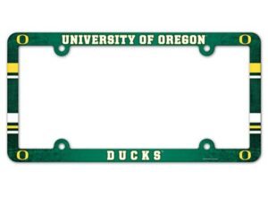 Oregon Ducks Full Color 2026 License Plate Frame Frame for College Sports Fans