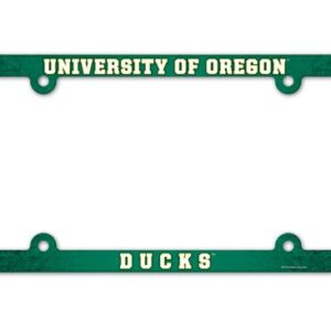 Oregon Ducks Full Color 2026 License Plate Frame Frame for College Sports Fans