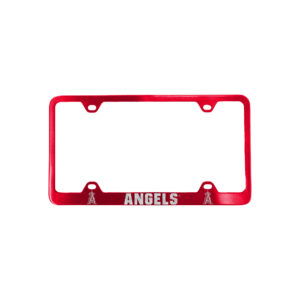 Los Angeles Angels Red 2026 License Plate Frame Frame for Baseball Fans