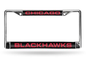 Chicago Blackhawks Team 2026 License Plate Frame for Hockey Fans