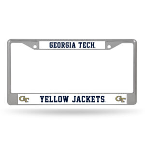 Georgia Tech Yellow Jackets Alternate Design License Plate Frame for College Sports Fans