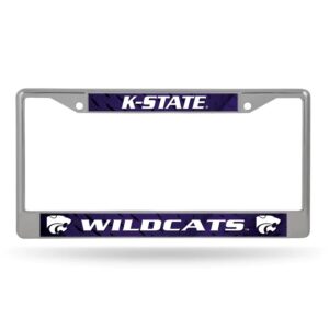 Kansas State Wildcats Team 2026 License Plate Frame for College Sports Fans